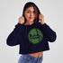 Crop top Hoodie - Not in the Mood